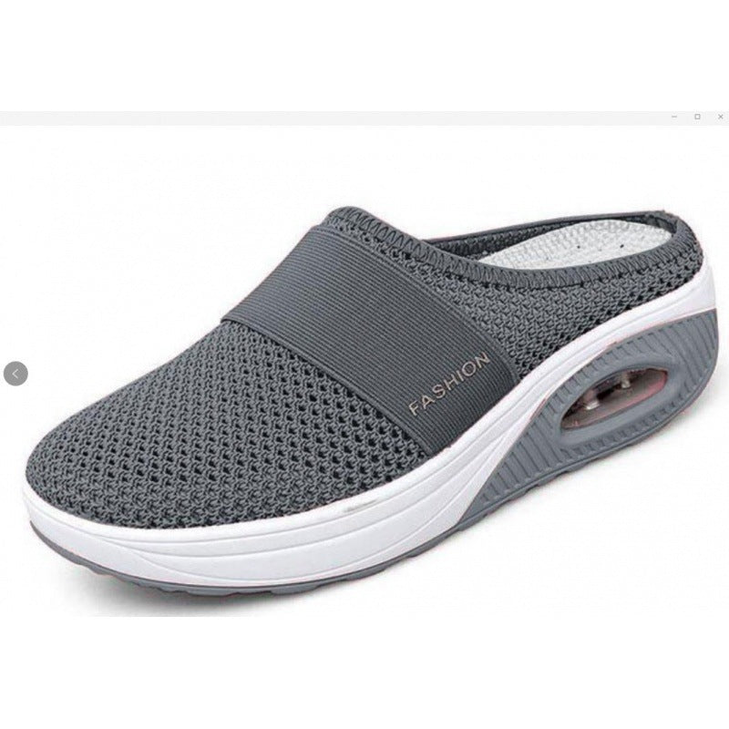 Damen Komfortable Clogs mit atmungsaktivem Mesh-Obermaterial und gepolsterter Sohle R&B