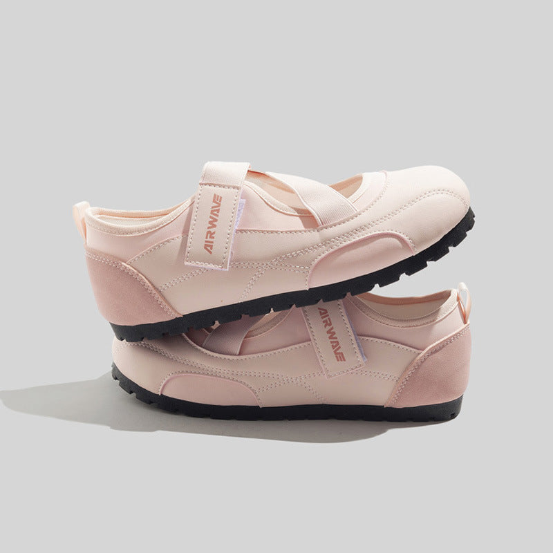 Damen Sportliche Freizeitschuhe mit elastischem Riemen und rutschfester Sohle R&B