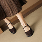 Damen Klassische Pumps mit verstellbarem Riemen