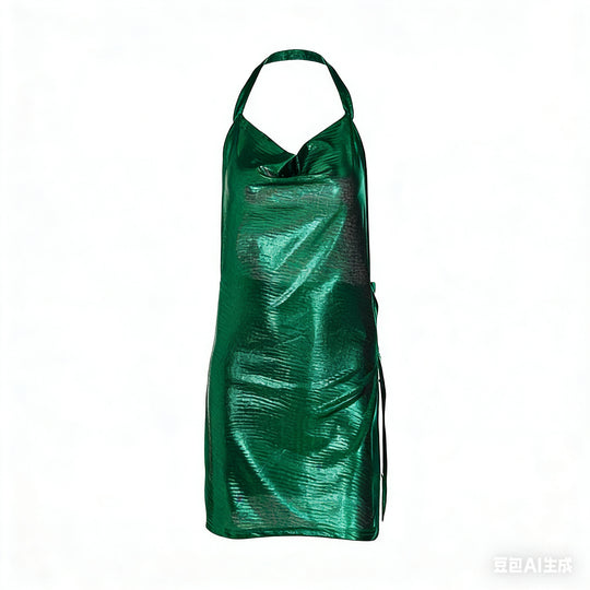 Damen Glänzendes Minikleid mit schulterfreiem Design und eleganten Drapierungen R&B