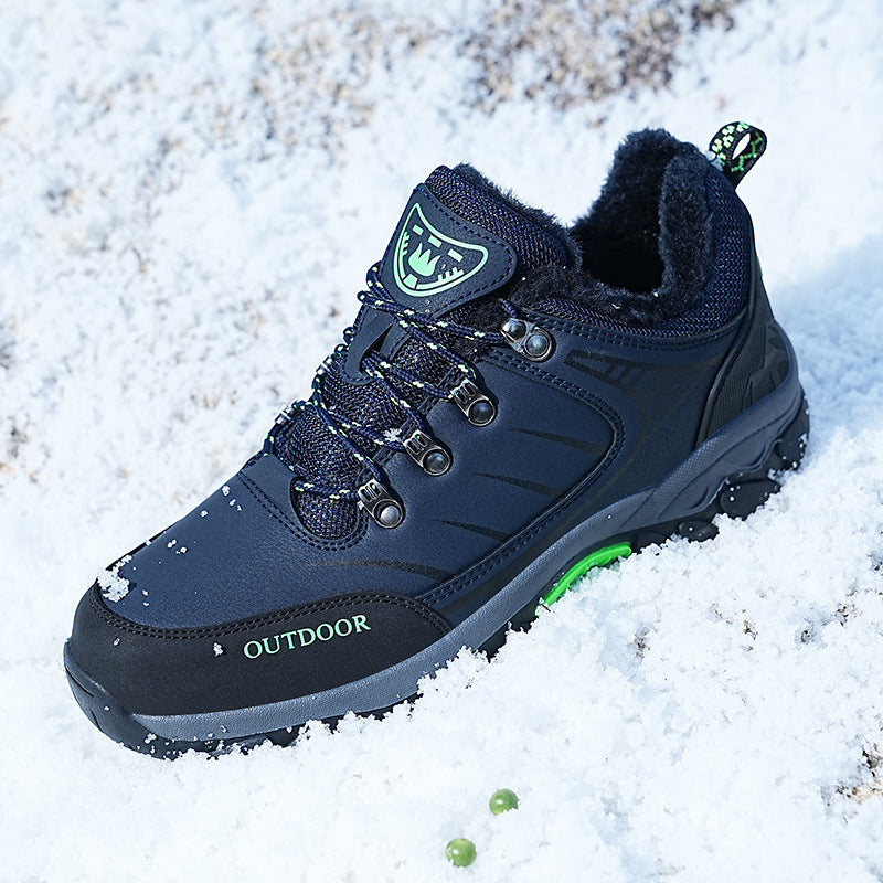 Herren Outdoor-Schnürschuhe mit isolierendem Futter und rutschfester Sohle R&B