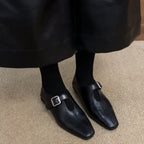 Damen elegante Slipper mit modischer Schnalle R&B