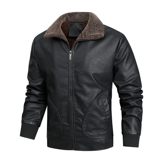 Herren lässige Vintage jacke mit weichem Innenfutter R&B