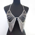 Damen Glamouröses Strandtop