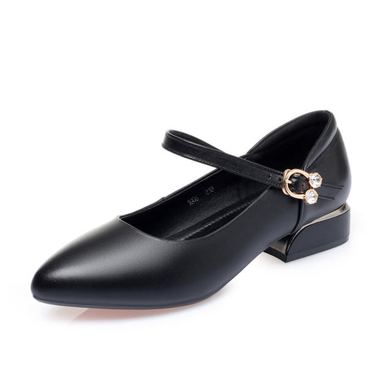 Damen Mary Jane Pumps mit modischem Schmuckdetail und komfortablem Blockabsatz R&B