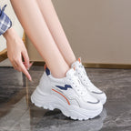 Damen Chunky Sneakers mit trendiger Sohle und dynamischem Design R&B
