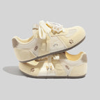 Damen Sportliche Sneakers mit niedlichem Tiermotiv und atmungsaktiver Mesh-Oberfläche