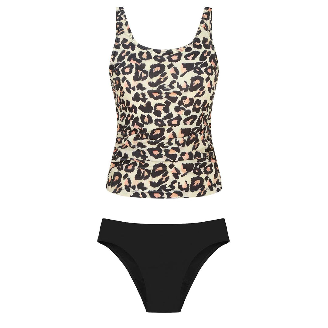 Damen Bikiniset mit floralem Oberteil und klassischem Unterteil R&B