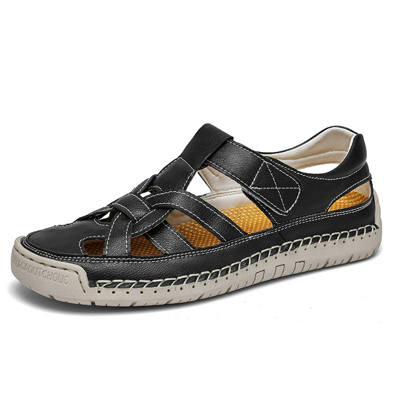 Herren Atmungsaktive Sandalen mit verstellbarem Riemensystem und rutschfester Sohle R&B