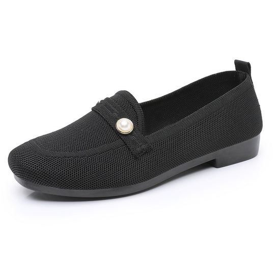 Damen Bequeme Slip-On Loafers mit modischem Detail R&B