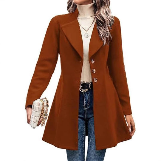 Damen klassischer Trenchcoat R&B