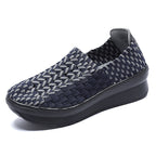 Damen Komfortable und atmungsaktive Slip-On Sneakers