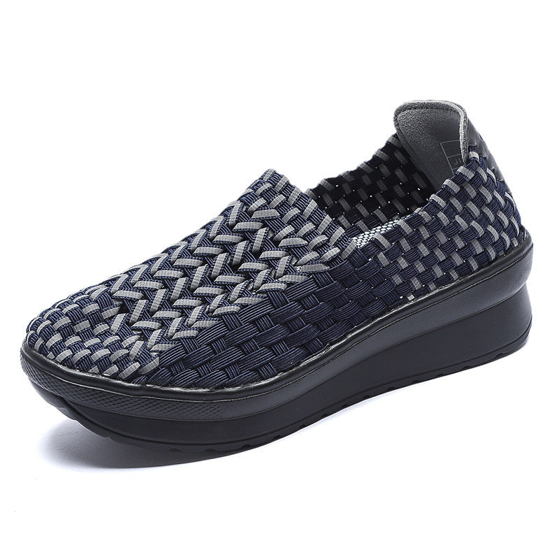 Damen Komfortable und atmungsaktive Slip-On Sneakers