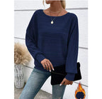 Damen Pullover mit strukturiertem Muster R&B
