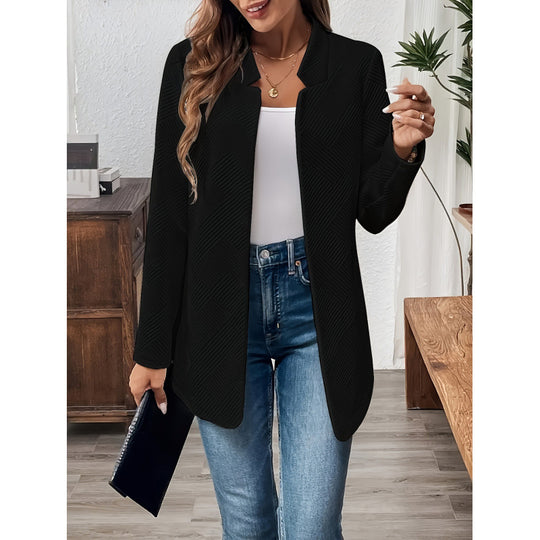 Damen Elegante Jacke im modernen Schnitt mit strukturiertem Design R&B