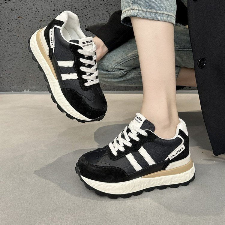 Damen Trendige Lifestyle-Sneaker mit gepolsterter Sohle und strukturiertem Obermaterial R&B