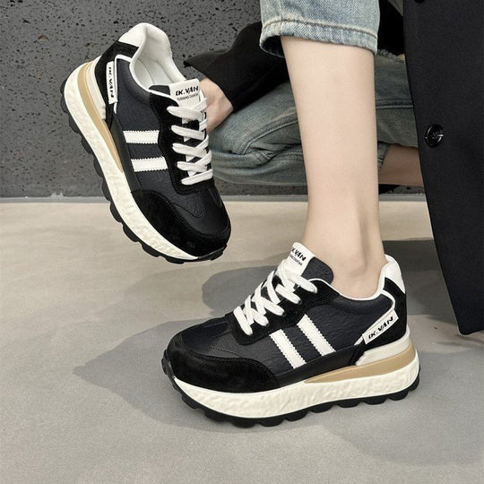 Damen Trendige Lifestyle-Sneaker mit gepolsterter Sohle und strukturiertem Obermaterial R&B