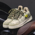 Damen Modische Sneakers mit einzigartigen Stern-Applikationen und rutschfester Sohle R&B