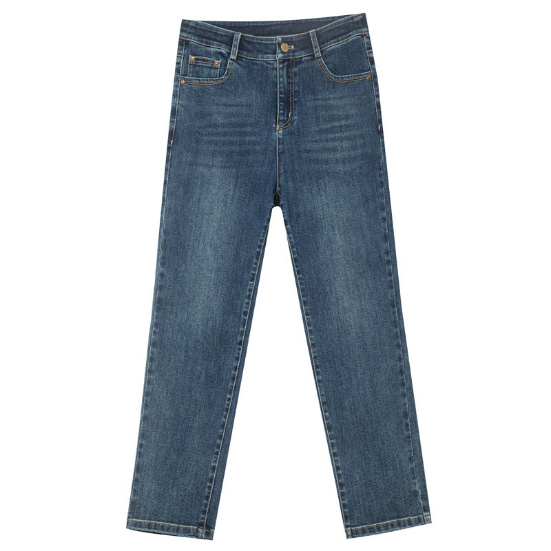 Damen Hochbund Stoffhose