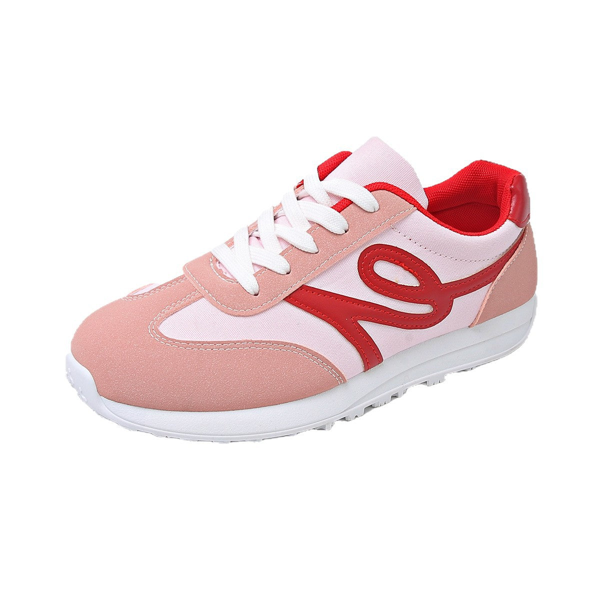 Damen Sportliche Sneakers mit atmungsaktiver Oberflächenstruktur und bequemer Dämpfung R&B