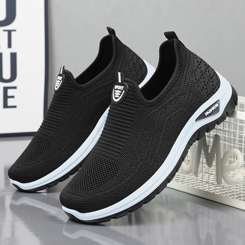 Damen Sportliche Slip-On Sneakers mit atmungsaktivem Obermaterial R&B