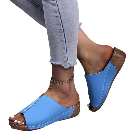 Damen luxuriöse und komfortable Clogs mit elegantem Fußbett R&B
