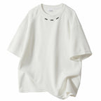 Damen Oversized T-Shirt mit modernem Schnitt und dekorativen Akzenten
