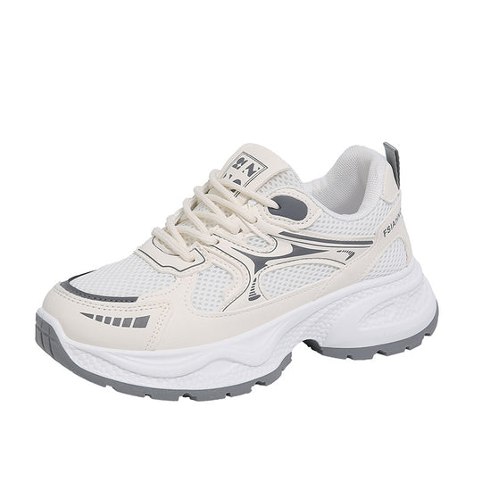 Damen Trend Sneakers mit atmungsaktivem Mesh-Obermaterial und dämpfender Sohle R&B