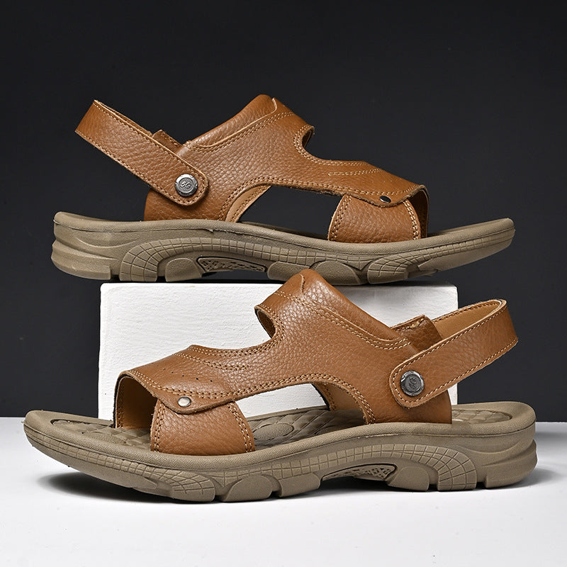 Damen Bequeme Outdoor-Sandalen mit ergonomischem Fußbett und verstellbaren Riemen R&B