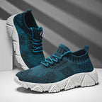 Unisex nan urbaner Strick-Schlupfsneaker mit sockenhaftem Schaft und markanter Profilsohle R&B
