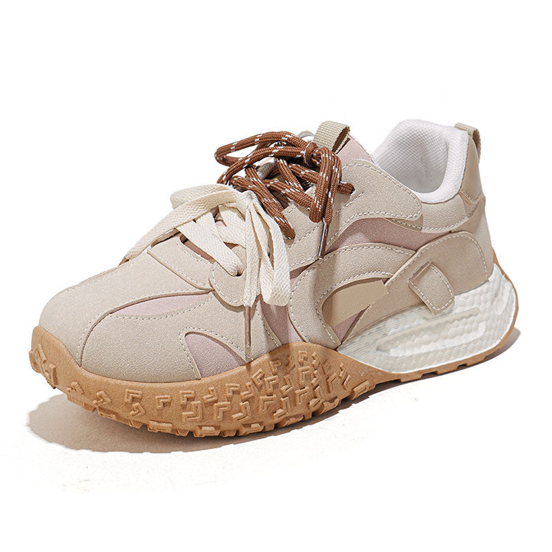 Damen Sportliche Sneakers mit robustem Sohlenprofil und atmungsaktiver Obermaterialstruktur R&B