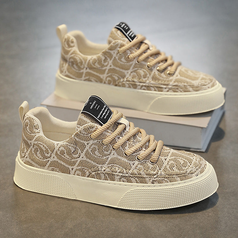 Damen modische Sneaker mit farbenfrohem grafischem Print und komfortabler Sohle R&B