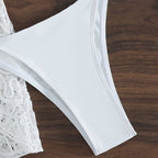 Damen Spitzeneinsatz Badeshorts R&B