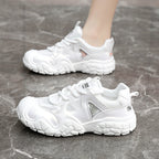 Damen Sportliche Sneaker mit reflektierendem Obermaterial und dämpfender Sohle R&B