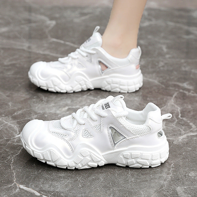 Damen Sportliche Sneaker mit reflektierendem Obermaterial und dämpfender Sohle R&B