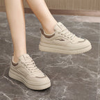 Damen modische Sneaker mit atmungsaktivem Obermaterial und dämpfender Laufsohle R&B