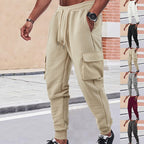 Herren Freizeit Cargo-Hose mit bequemem Schnitt und praktischen Taschen R&B