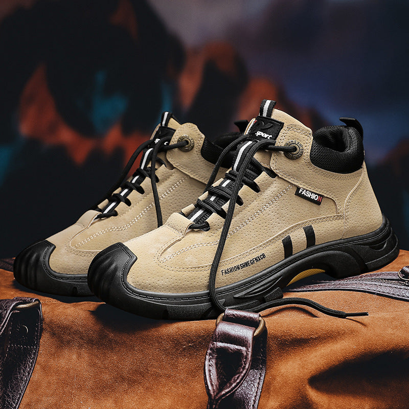 Damen Sportliche High-Top Sneakers mit rutschfester Sohle und dämpfendem Innenmaterial R&B