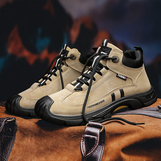 Damen Sportliche High-Top Sneakers mit rutschfester Sohle und dämpfendem Innenmaterial R&B