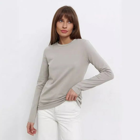 Damen Langarmshirt mit modernem Schnitt und figurfreundlicher Passform R&B
