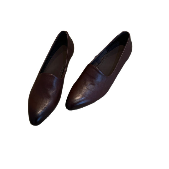 Damen elegante Slippers mit spitz zulaufendem Design und bequemem Fußbett R&B