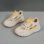 Damen Chunky Sneakers mit atmungsaktiver Oberstruktur und rutschfester Sohle R&B