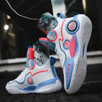 Damen Basketball Sneakers mit innovativem Dämpfungssystem und rutschfester Sohle