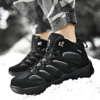 Damen Hochwertige Outdoor-Schnürboots mit wasserabweisendem Obermaterial und rutschfester Sohle R&B