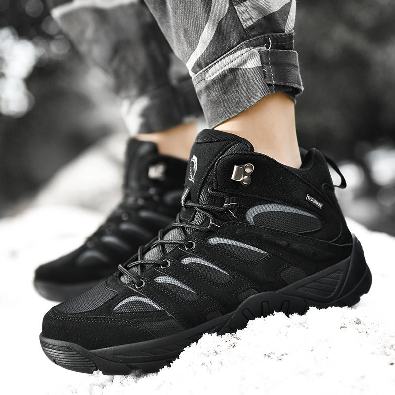 Damen Hochwertige Outdoor-Schnürboots mit wasserabweisendem Obermaterial und rutschfester Sohle R&B