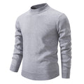 Herren Hochwertiger Strickpullover mit modernem Stehkragen R&B