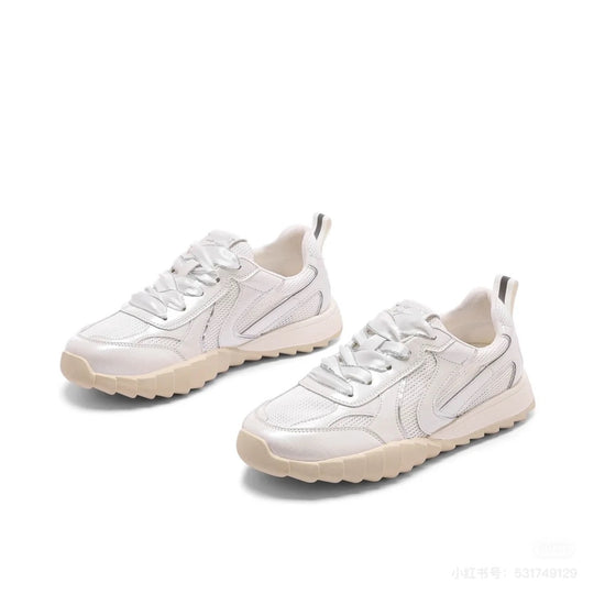 Damen Sportliche Sneakers mit atmungsaktivem Obermaterial und flexibler Sohle R&B