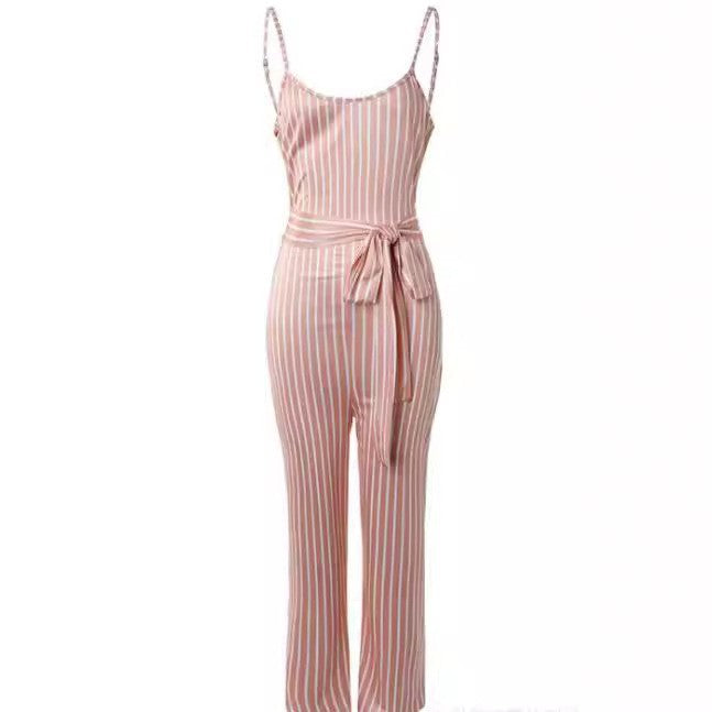 Damen Jumpsuit mit taillierten Schnitt und schmalen Beinen R&B