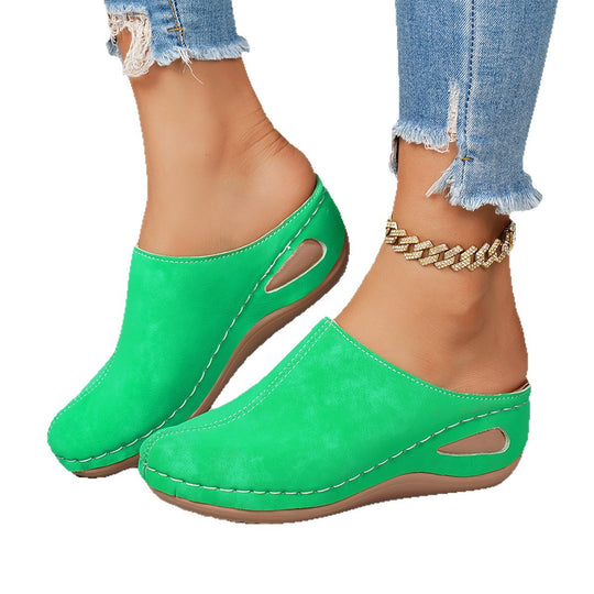 Damen Mules mit ergonomischem Fußbett und modischem Schnitt R&B
