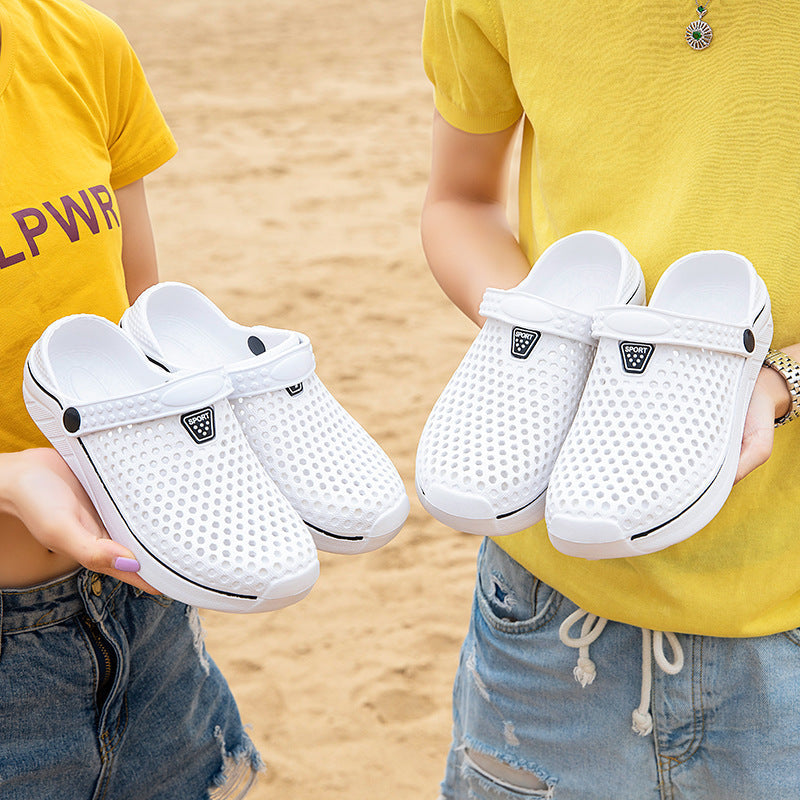 Damen Atmungsaktive Clogs mit rutschfester Sohle und flexiblem Design
